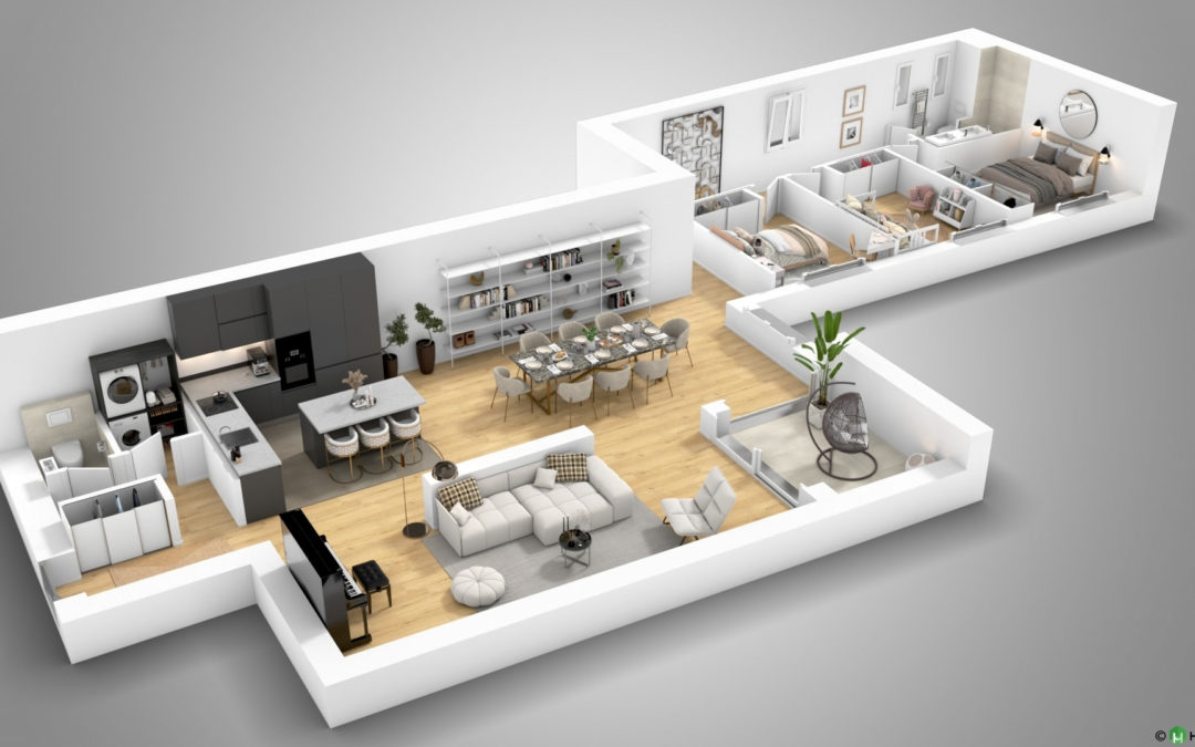 Appartement standing sur les Coustous, Appartement clé en ma